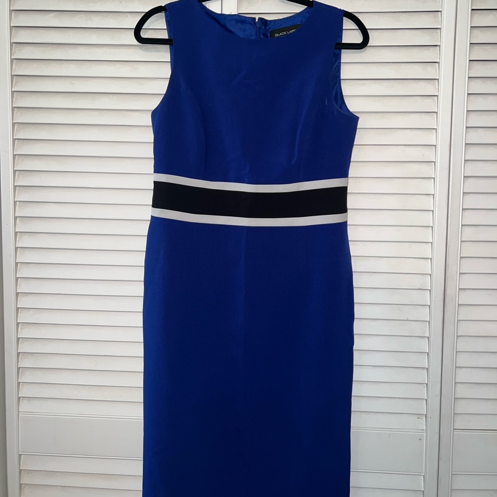 Black Label by Evan Picone business dress